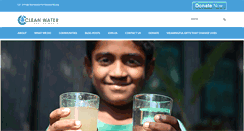 Desktop Screenshot of cleanwaterfortheworld.org